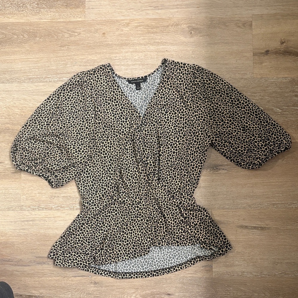 Leopard Print Women's Top